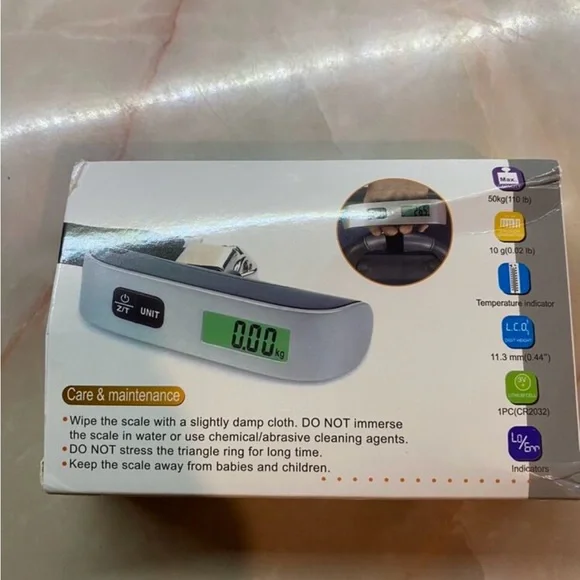 ! SPRING BREAK SALE 1Pc Portable Electronic Luggage Scale - Picture 4 of 5
